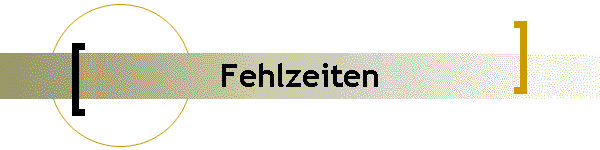 Fehlzeiten